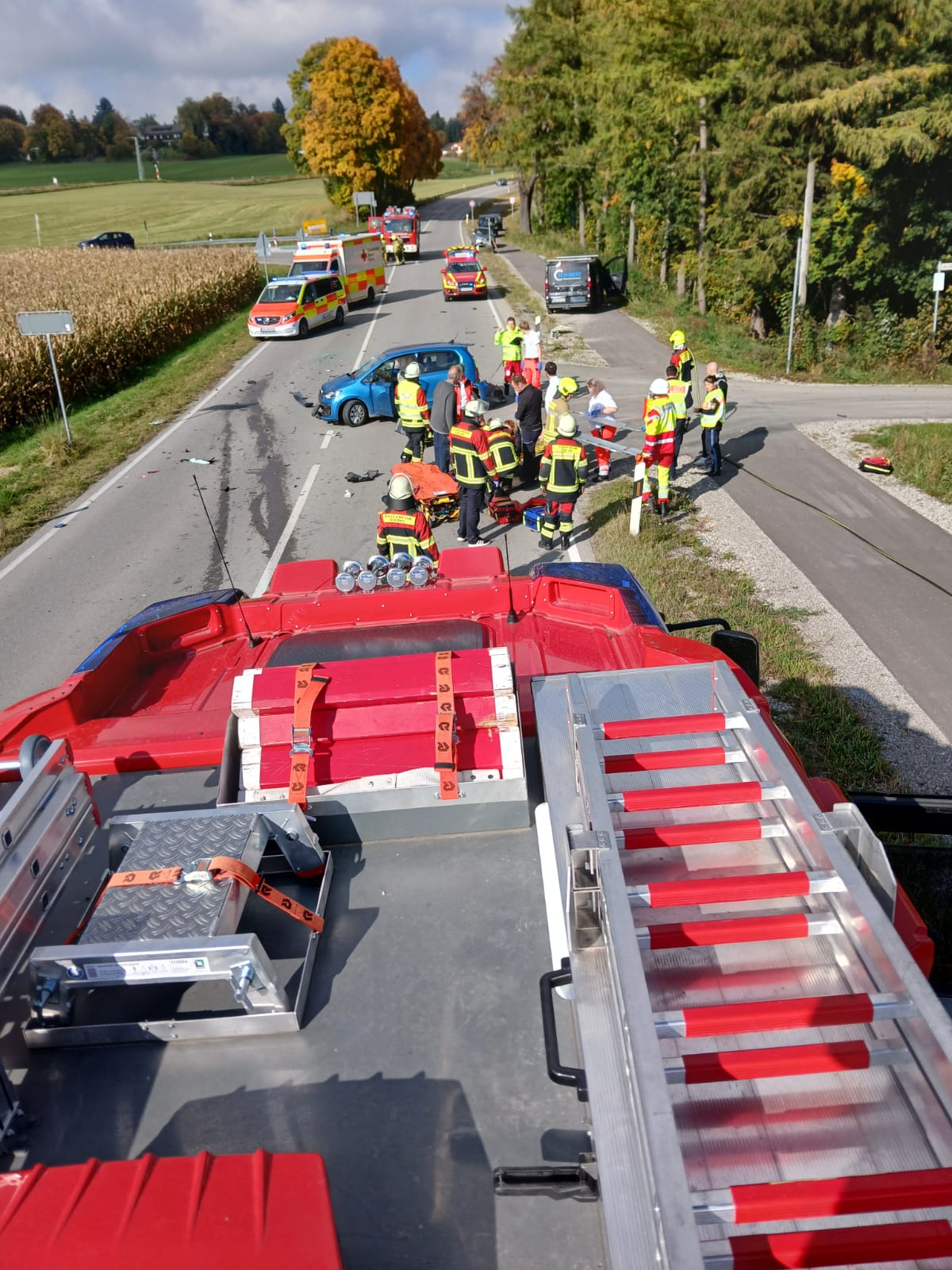 16.10. THL2-VU mit 3 PKW